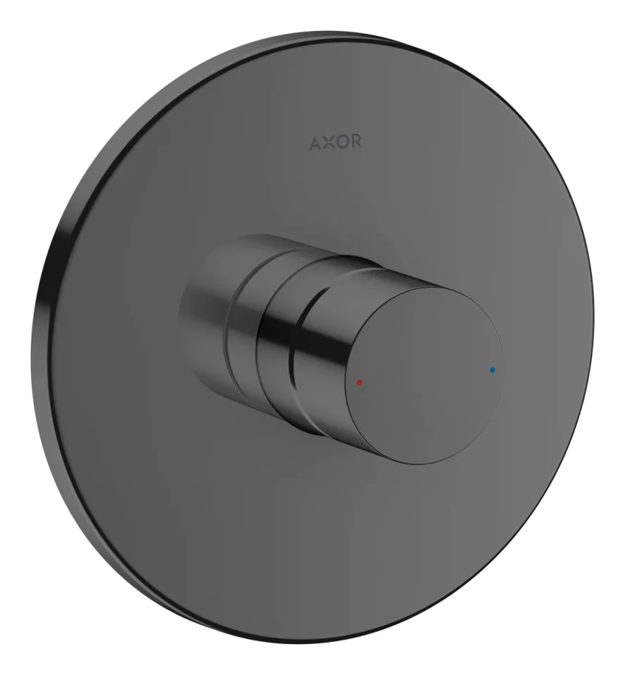 Axor Uno Shower Mixers Concealed 220 X 180 X 130mm Gunmetal/chrome - Polished product image - Image 1