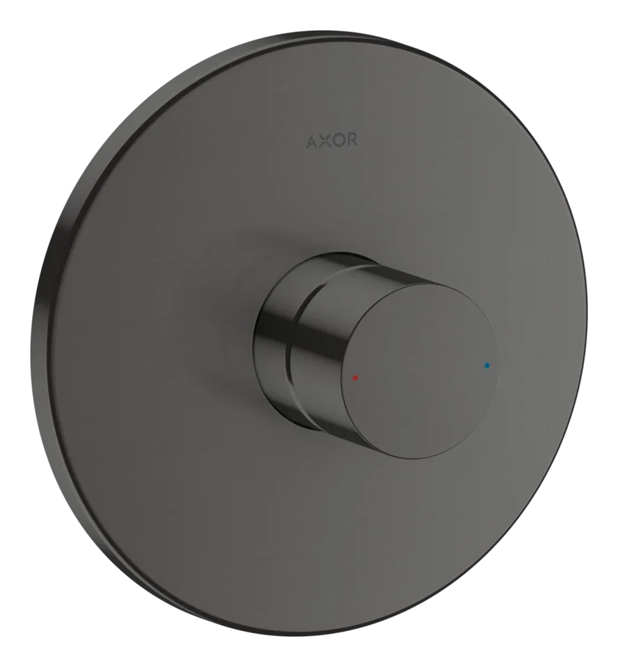 Axor Uno Shower Mixers Concealed 220 X 180 X 130mm Gunmetal/chrome - Brushed product image - Image 1