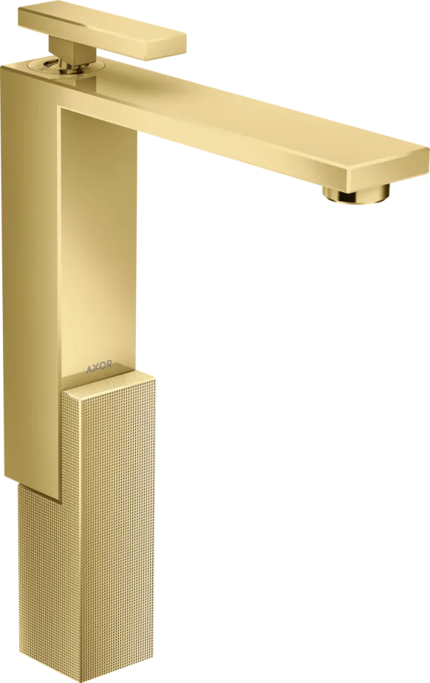 Axor Edge Manual Mixers 517 X 309 X 139mm Gold - Polished product image - Image 1