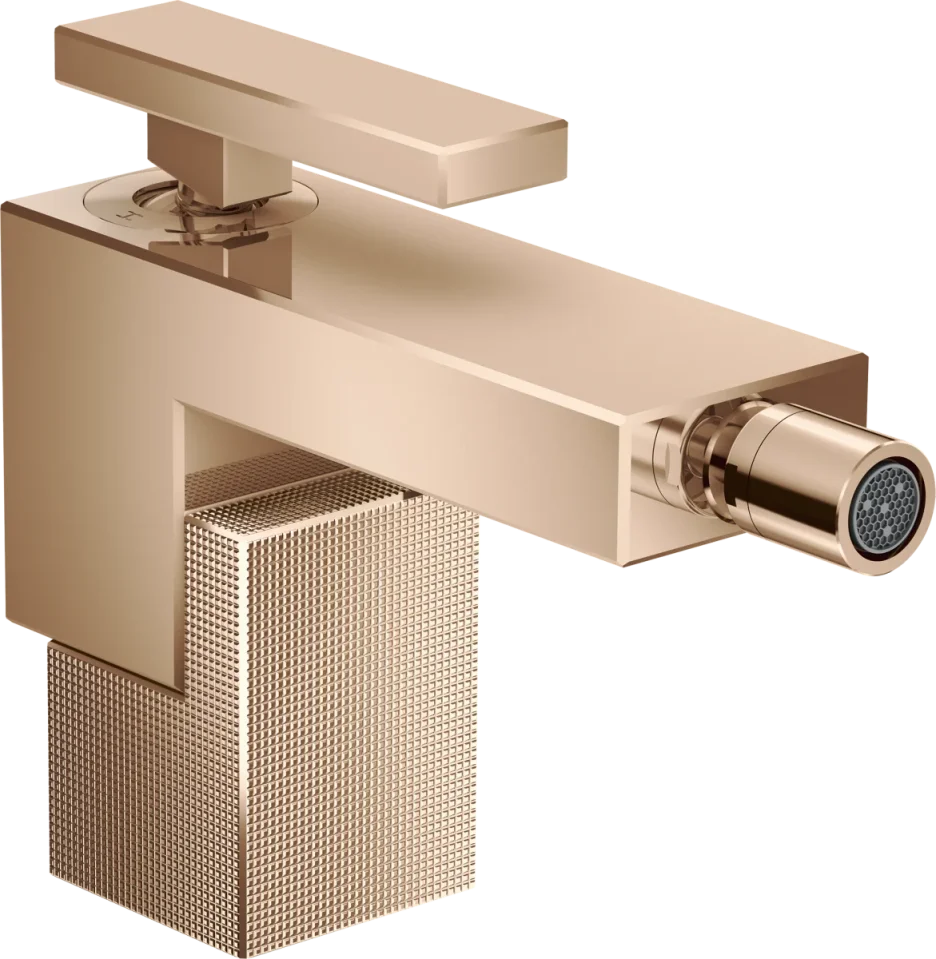 Axor Edge Bidet Mixers 517 X 309 X 139mm Rose Gold/gold - Polished