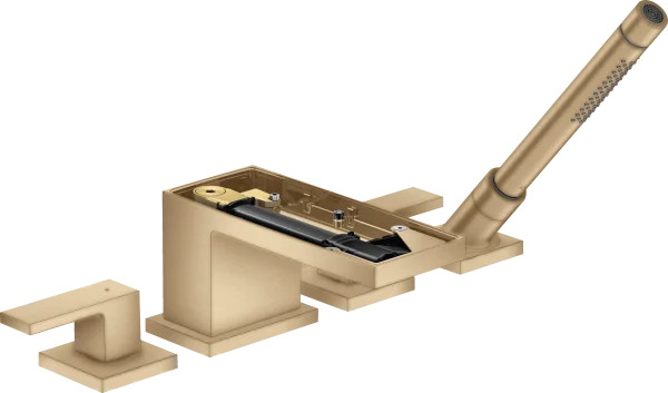 Axor Myedition 4-hole Rim-mounted Bath Mixer Without Plate Brushed Bronze