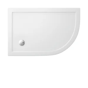 Crosswater Offset Quadrant Right Hand 35mm Acrylic Shower Tray 800 x 1200mm