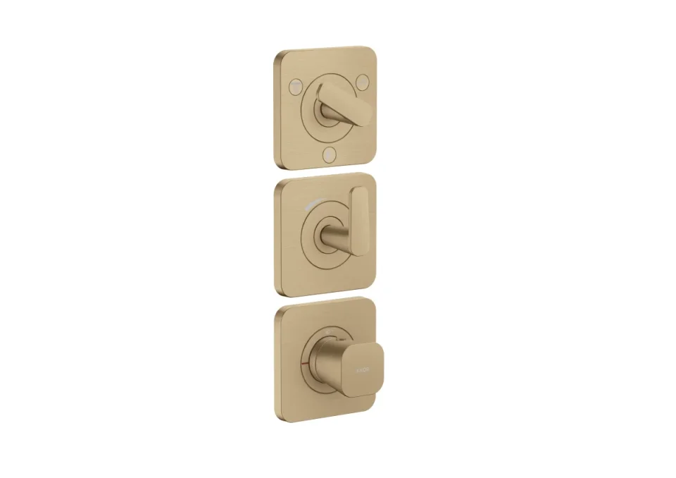 Axor Citterio C Thermostatic Shower Mixer Concealed 298.5 X 209 X 139mm Bronze - Brushed product image - Image 1