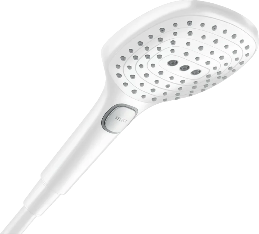 Hansgrohe Raindance Select E Hand Showers 275 X 155 X 45mm White - Matt product image - Image 1