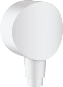 Hansgrohe Fixfit Wall Outlet S With Non-return Valve And Synthetic Joint Matt White