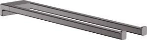Hansgrohe Addstoris Q Towel Holder Twin-handle Brushed Black Chrome
