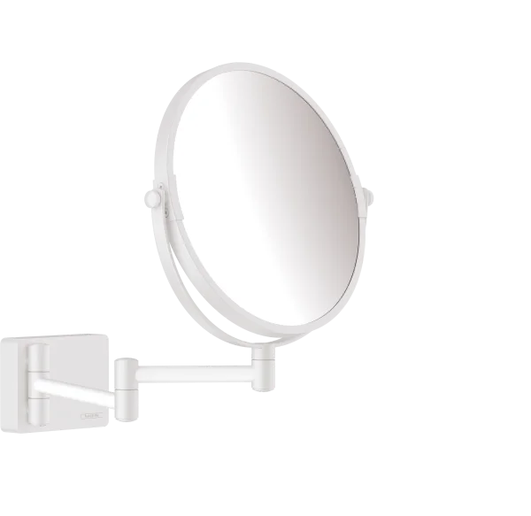 Hansgrohe Addstoris Shaving Mirror Matt White