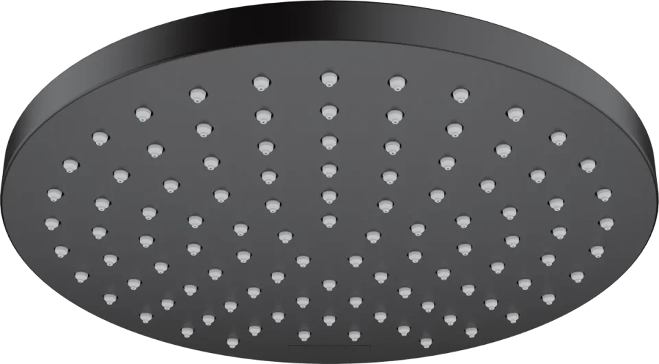 Hansgrohe Vernis Blend Overhead Showers 283 X 265 X 91mm Black - Matt product image - Image 1