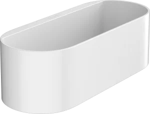 Hansgrohe Wallstoris Storage Basket Deep Matt White