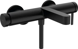 Hansgrohe Finoris Single Lever Bath Mixer For Exposed Installation Matt Black