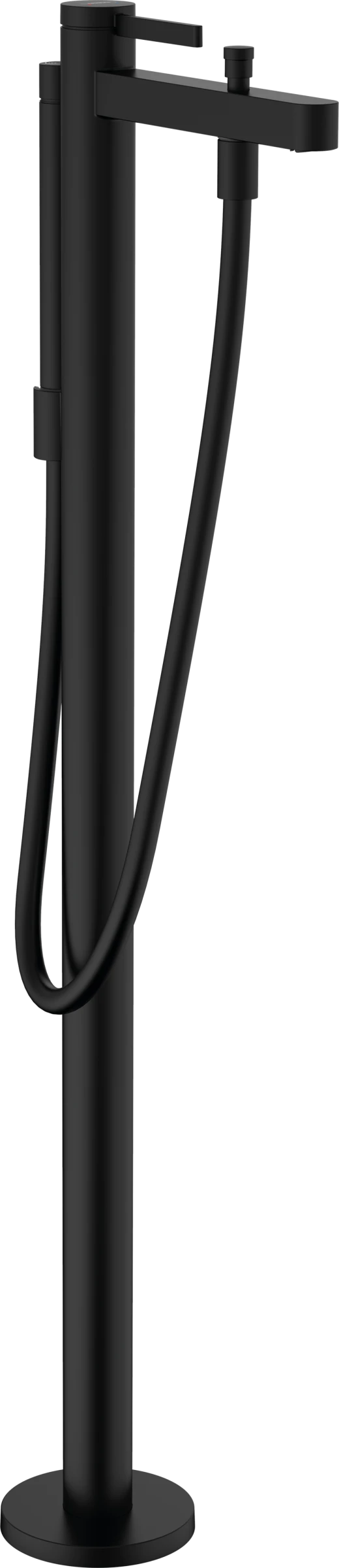 Hansgrohe Finoris Single Lever Bath Mixer Floor-standing Matt Black