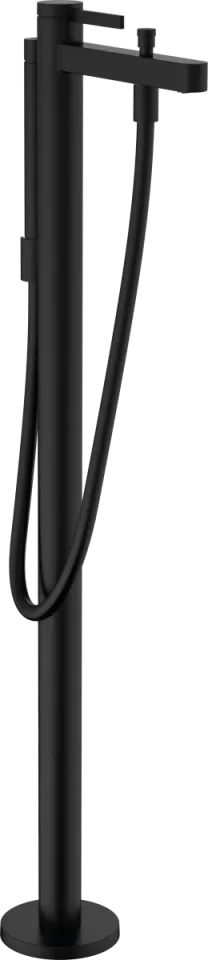 Hansgrohe Finoris Bath Mixers Concealed 1199 X 389 X 259mm Black - Matt product image - Image 1