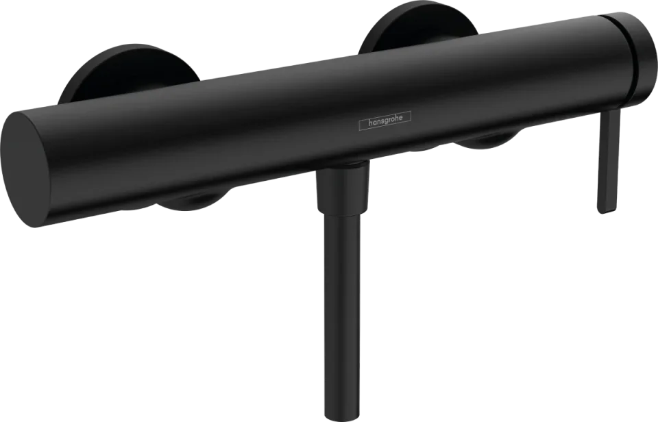 Hansgrohe Finoris Shower Mixers Exposed 360 X 135 X 105mm Black - Matt product image - Image 1