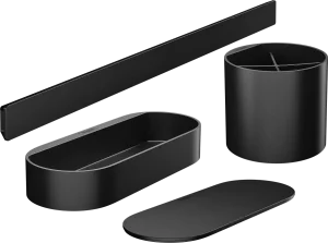 Hansgrohe Wallstoris Bathroom Bundle Matt Black