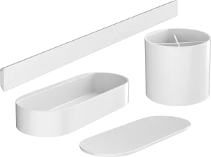 Hansgrohe Wallstoris Bathroom Bundle Matt White