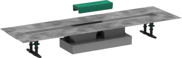 Hansgrohe Ubox Universal Complete Set For Flat Installation - 900 For Shower Drains Finish Sets