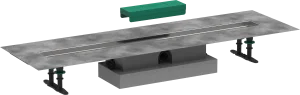 Hansgrohe Ubox Universal Complete Set For Flat Installation - 900 For Shower Drains Finish Sets
