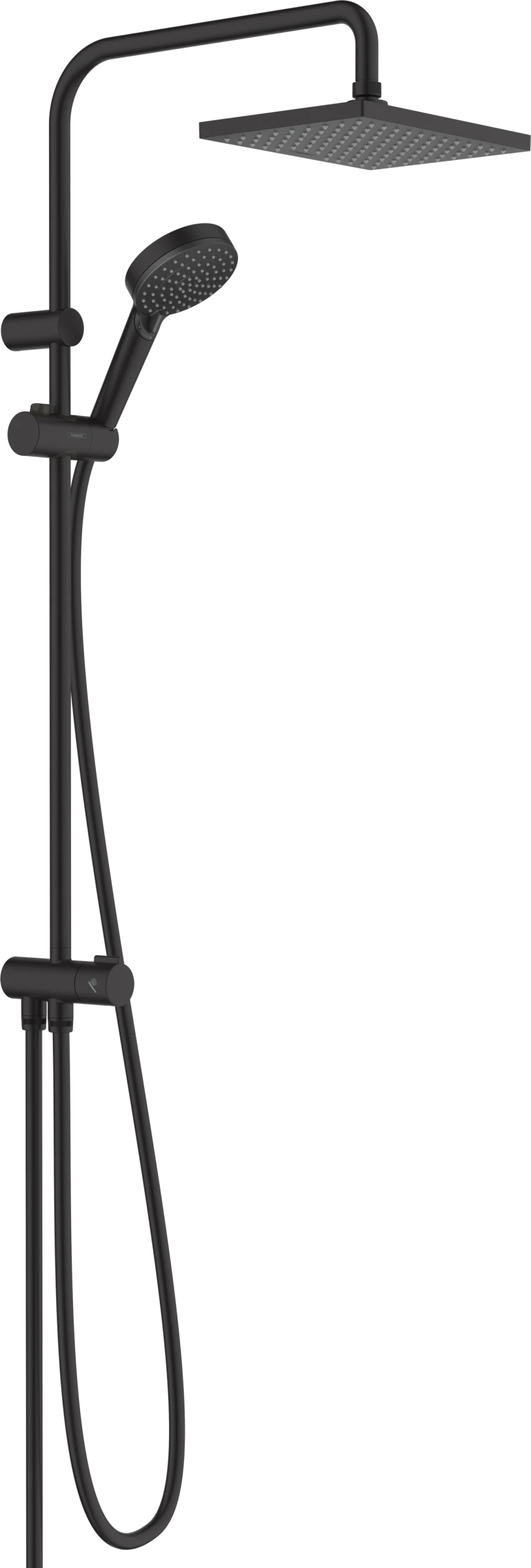 Hansgrohe Vernis Shape Showerpipe 230 1jet Ecosmart Reno Matt Black
