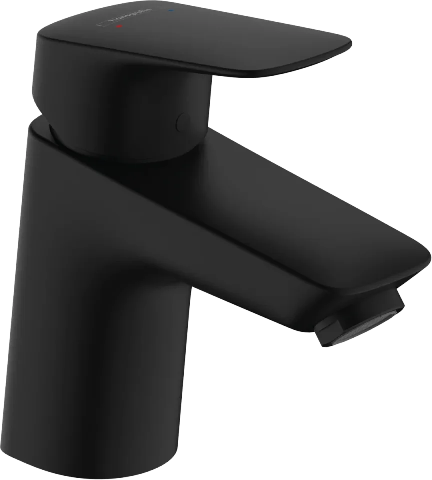 Hansgrohe Logis Manual Mixers 351 X 180 X 78mm Black - Matt product image - Image 1