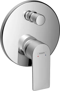 Hansgrohe Rebris E Bath Mixers Concealed 220 X 180 X 132mm Chrome
