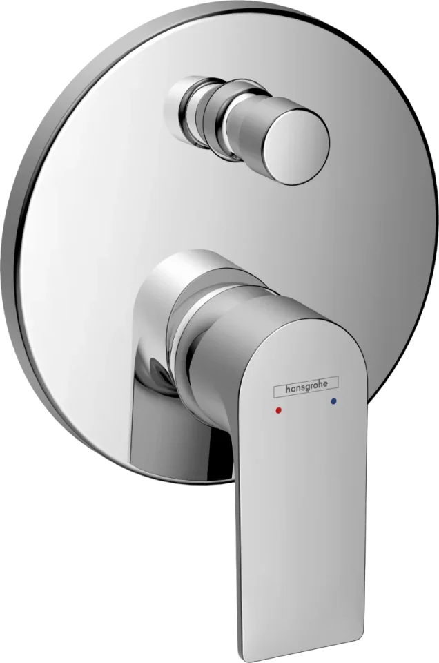Hansgrohe Rebris E Bath Mixers Concealed 220 X 180 X 132mm Chrome product image - Image 1