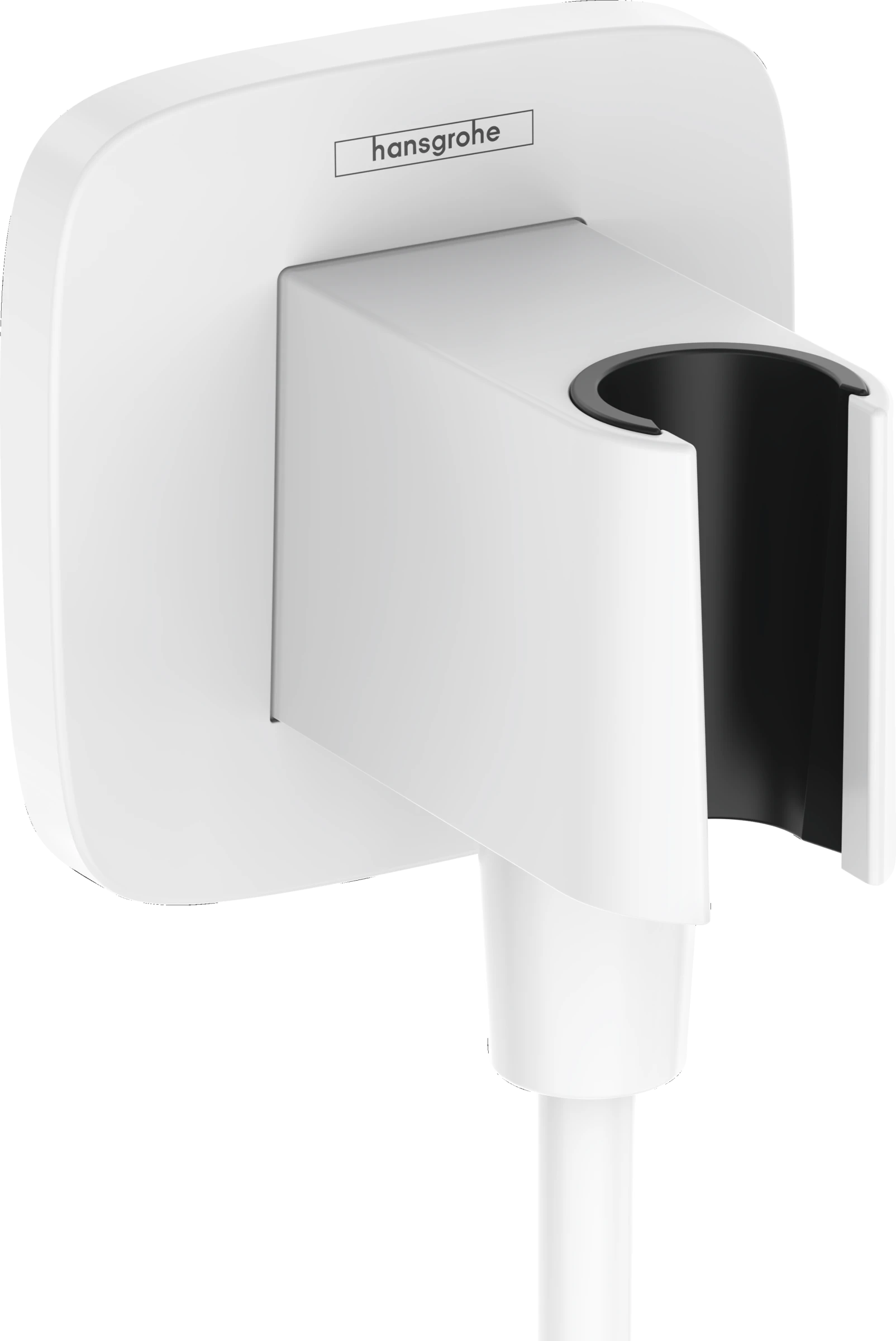 Hansgrohe Fixfit Q Wall Outlet 130 X 110 X 90mm White - Matt