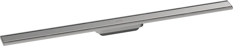 Hansgrohe Raindrain Original Finish Sets Shower Wastes 1184 X 163 X 85mm Stainless Steel - Brushed product image - Image 1