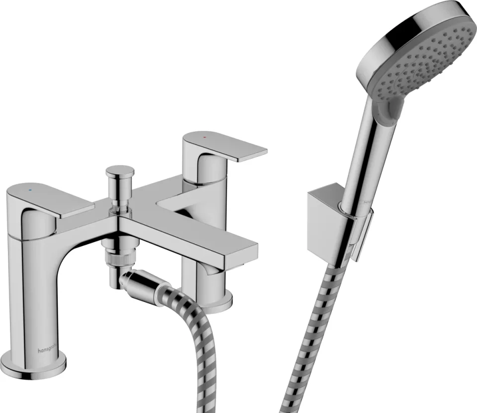 Hansgrohe Rebris E Bath Mixers Concealed 280 X 225 X 180mm Chrome product image - Image 1
