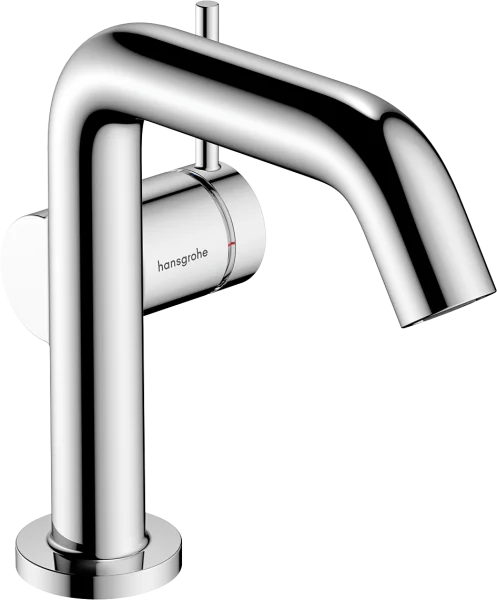 Hansgrohe Tecturis S Single Lever Basin Mixer 110 Fine Coolstart Ecosmart+ Without Waste Set Chrome