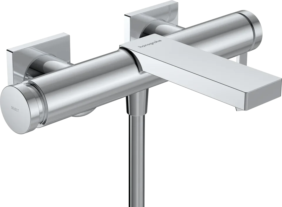 Hansgrohe Tecturis E Bath Mixers Exposed 450 X 295 X 140mm Chrome product image - Image 1