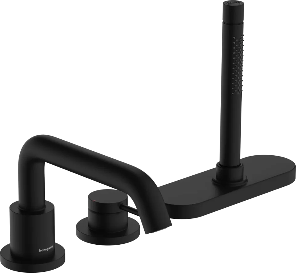 Hansgrohe Tecturis S Bath Mixers Concealed 540 X 280 X 220mm Black - Matt product image - Image 1