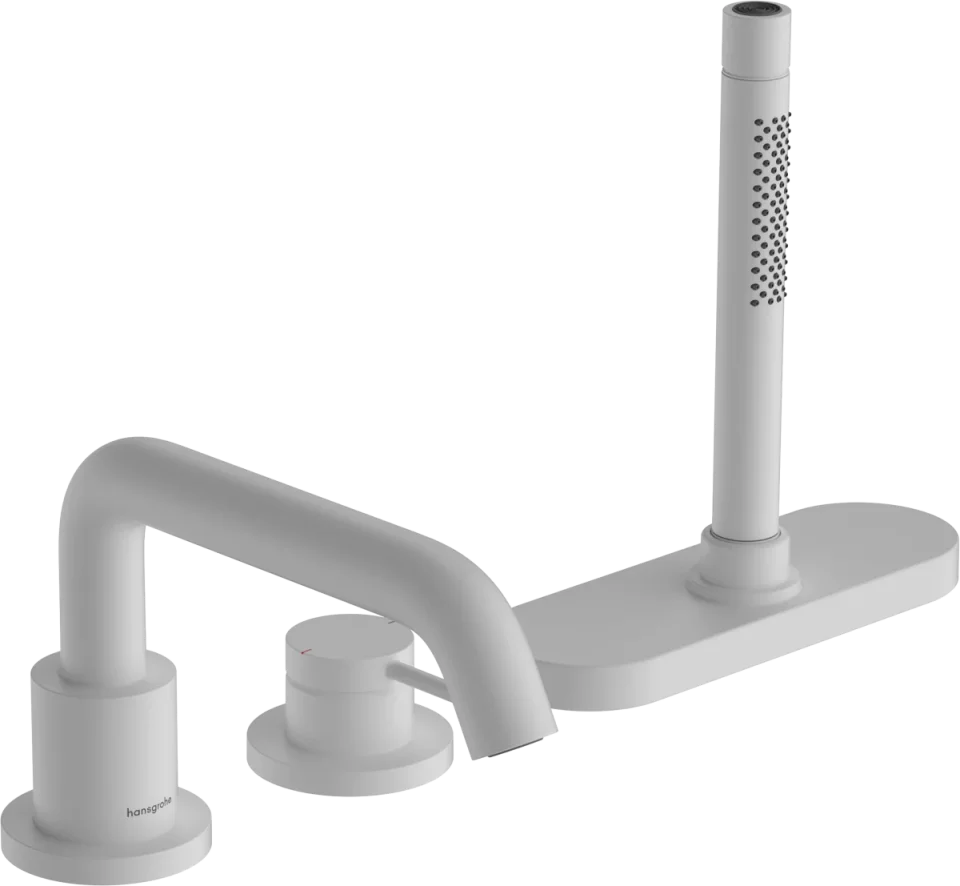 Hansgrohe Tecturis S Bath Mixers Concealed 540 X 280 X 220mm White - Matt product image - Image 1