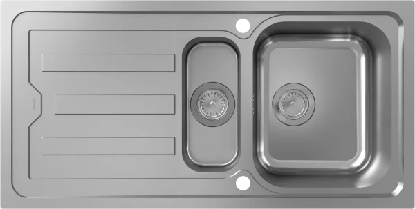 Hansgrohe S44 Sinks 1092 X 684 X 242mm Stainless Steel