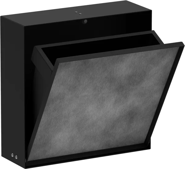 Hansgrohe Xtrastoris Rock Wall Niches 470 X 411 X 120mm Black - Matt
