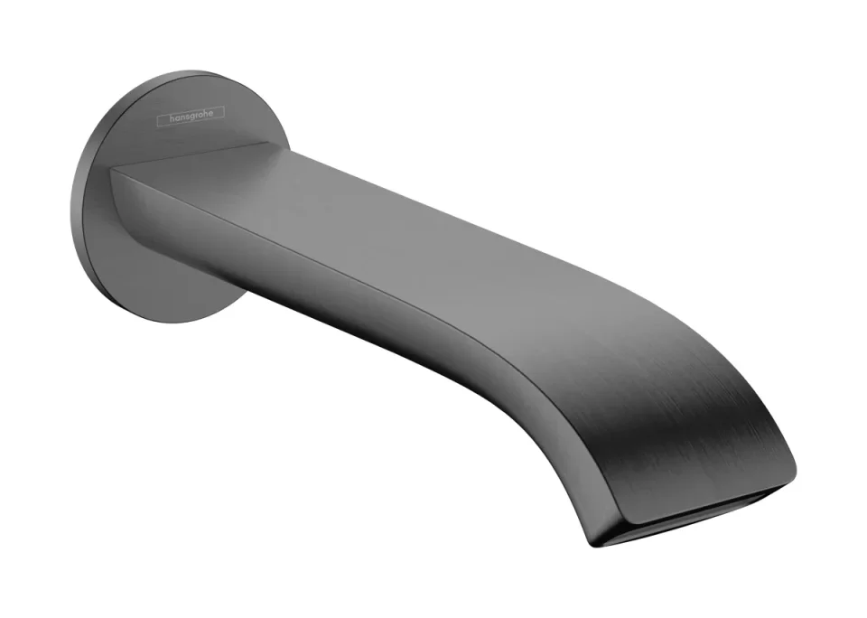 Hansgrohe Vivenis Bath Fillers 215 X 75 X 75mm Gunmetal/chrome - Brushed product image - Image 1