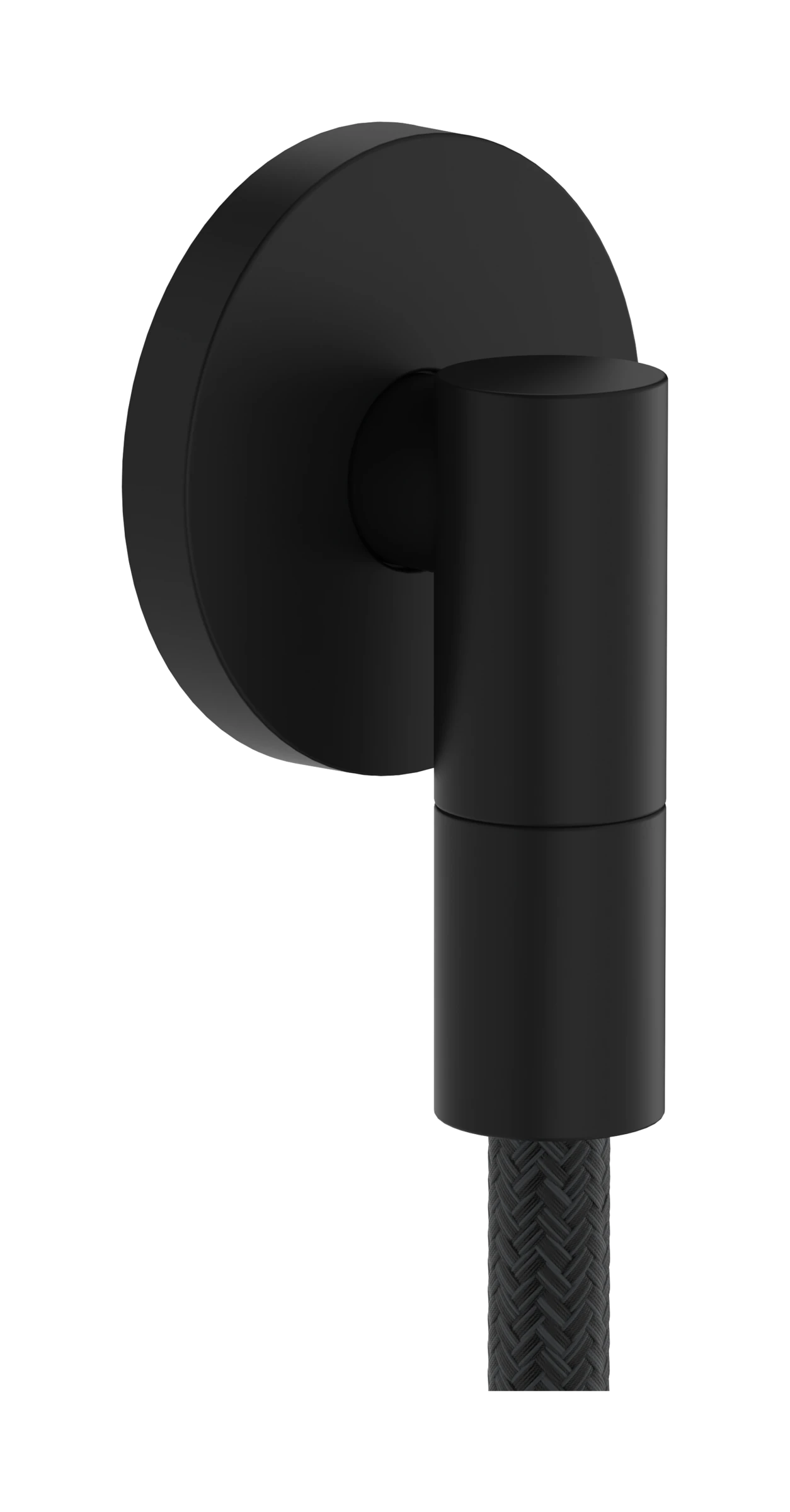Hansgrohe Fixfit Fine S Wall Outlet 97 X 83 X 65mm Black - Matt