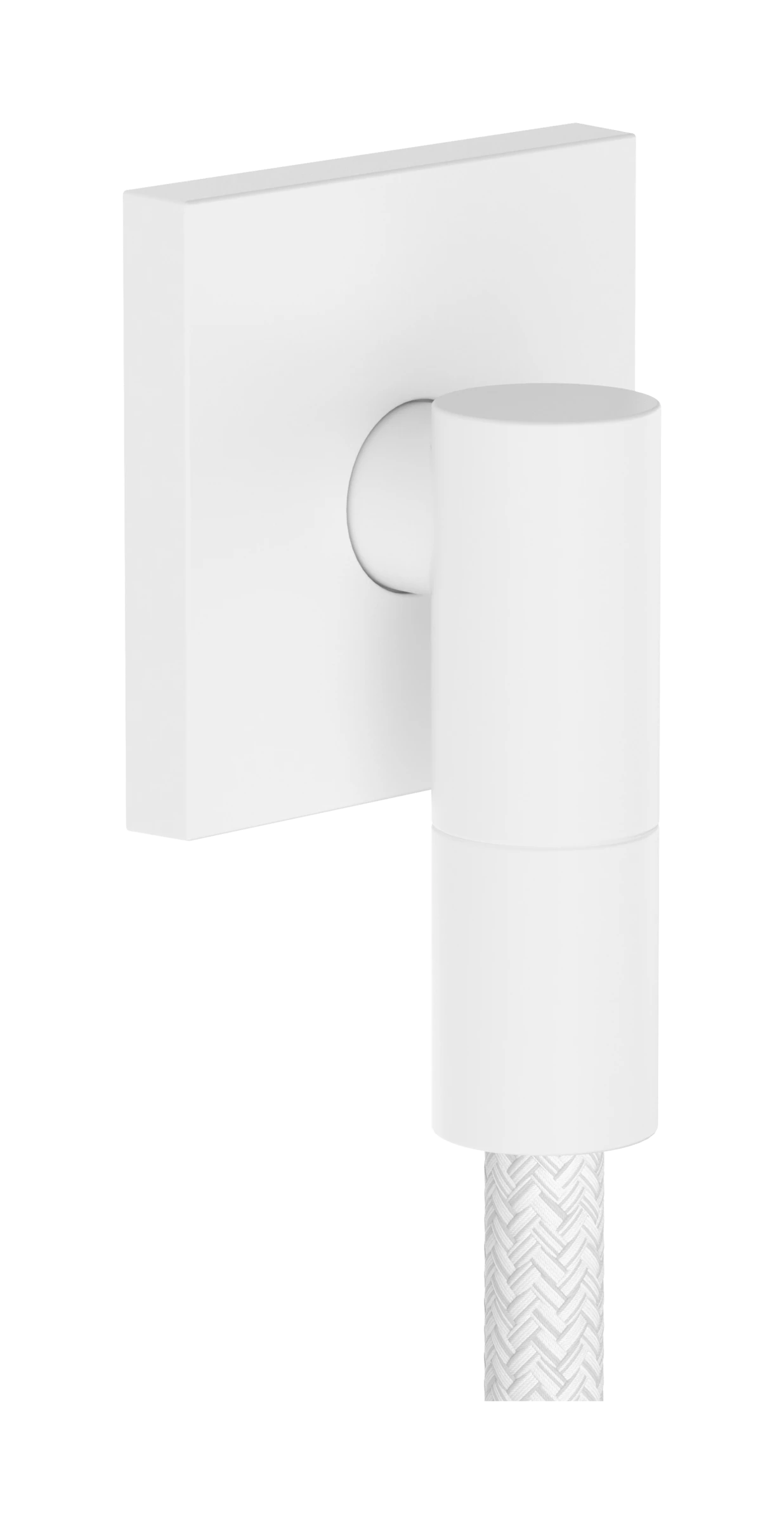 Hansgrohe Fixfit Fine E Wall Outlet 97 X 83 X 65mm White - Matt