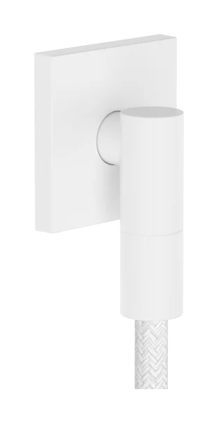Hansgrohe Fixfit Fine E Wall Outlet 97 X 83 X 65mm White - Matt