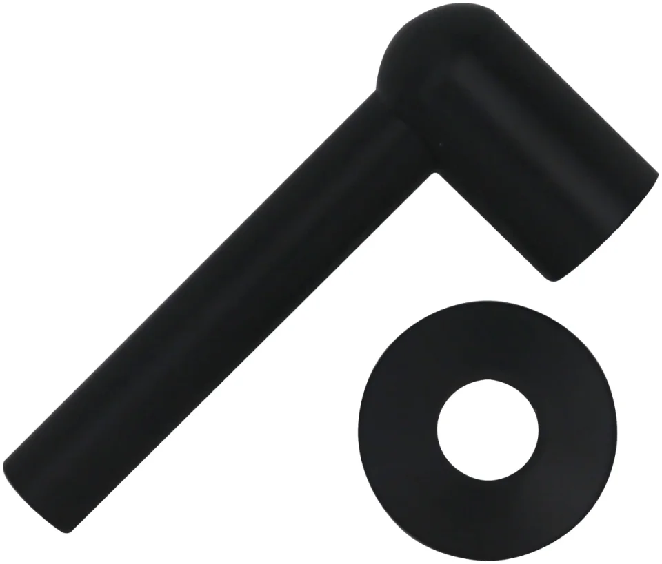 Ava Radiator Valve Standard Electric Element Shroud Cover Black product image - Image 1