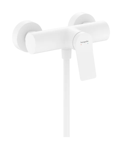 Hansgrohe Vivenis Shower Mixers Exposed 245 X 195 X 155mm White - Matt