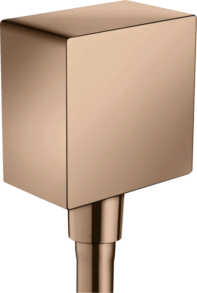 Axor Showersolutions Wall Outlet 120 X 70 X 45mm Rose Gold/gold - Polished