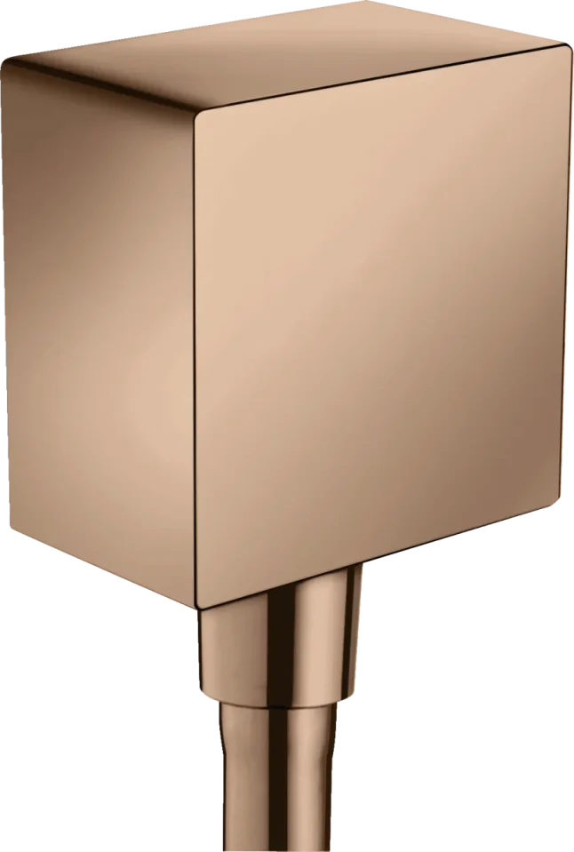 Axor Showersolutions Wall Outlet 120 X 70 X 45mm Rose Gold/gold - Polished product image - Image 1