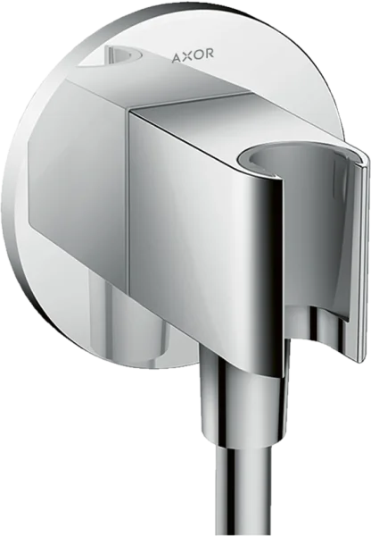Axor Showersolutions Wall Outlet 130 X 110 X 90mm Stainless Steel