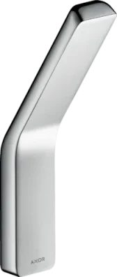 Axor Universal Softsquare Towel Hook Chrome detail view - Image 3