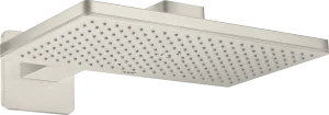 Axor Showersolutions Overhead Shower 460/300 1jet With Shower Arm And Softsquare Escutcheon Stainless Steel
