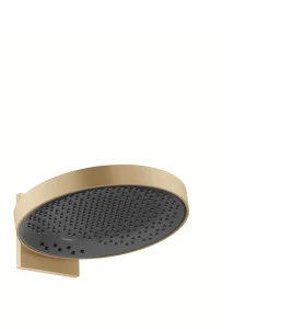 Hansgrohe Rainfinity Overhead Shower 360 3jet With Wall Connector Brushed Bronze