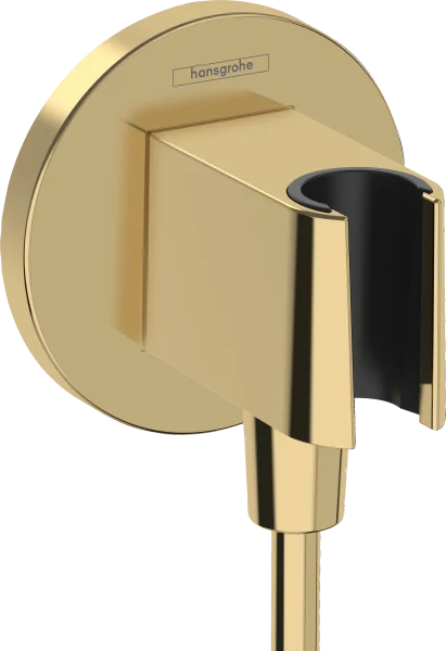 Hansgrohe Fixfit S Wall Outlet 130 X 115 X 85mm Gold - Polished