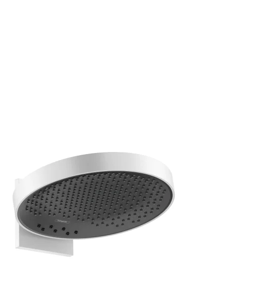 Hansgrohe Rainfinity Overhead Shower 360 3jet With Wall Connector Matt White