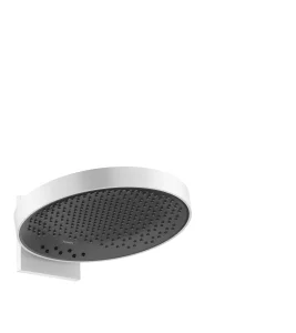 Hansgrohe Rainfinity Overhead Shower 360 3jet With Wall Connector Matt White