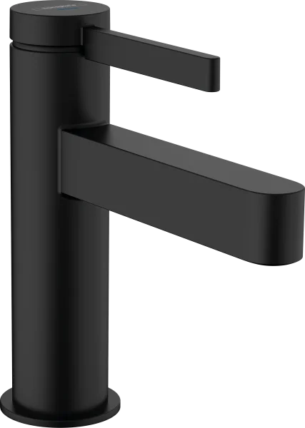Hansgrohe Finoris Pillar Tap 100 For Cold Water Without Waste Set Matt Black